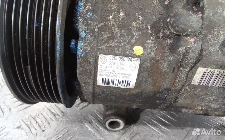 Компрессор кондиционера Renault Megane 3 2009