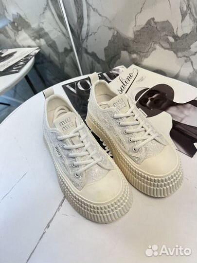 Кеды летние miu miu 39