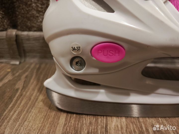 Коньки детские раздвижные 34 37