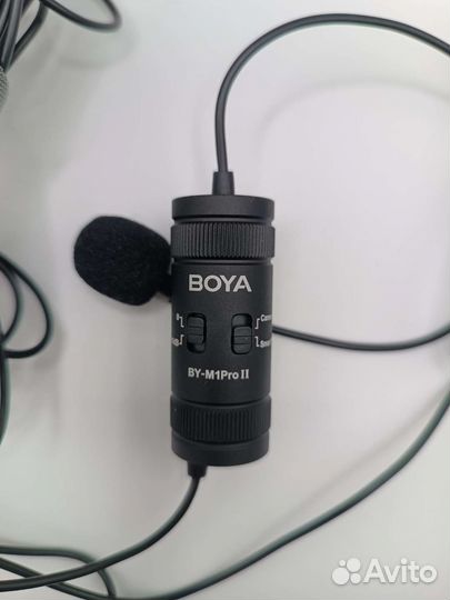 Петличный микрофон boya by-m1 pro версия 2