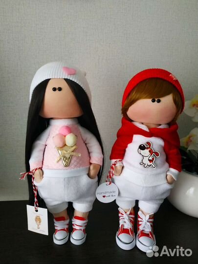 Интерьерная кукла Тильда ручной работы