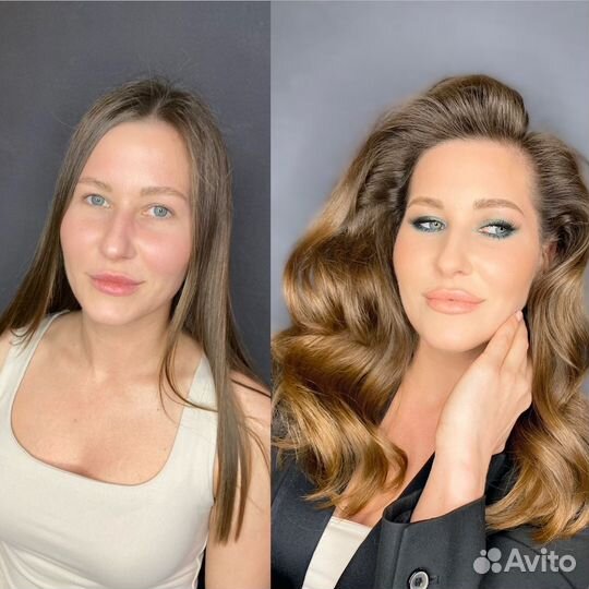 Прически. Локоны. Укладки. макияж