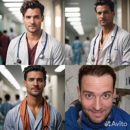 Фотосессия виртуально, арт портрет, обработка фото