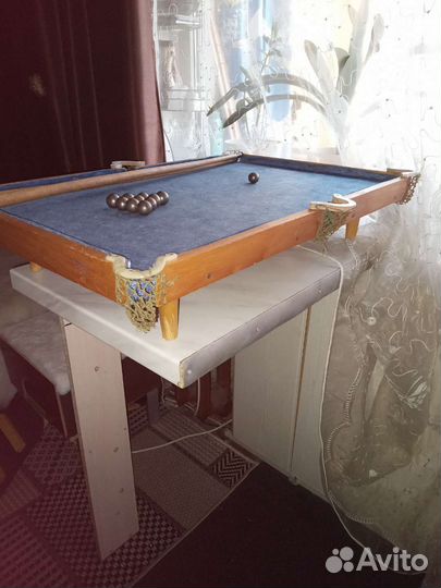 Бильярдный стол СССР детский, игрушка