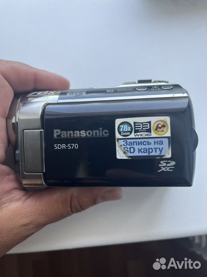 Камеры sony dcr-sx45, panasonic sdr70, sd40