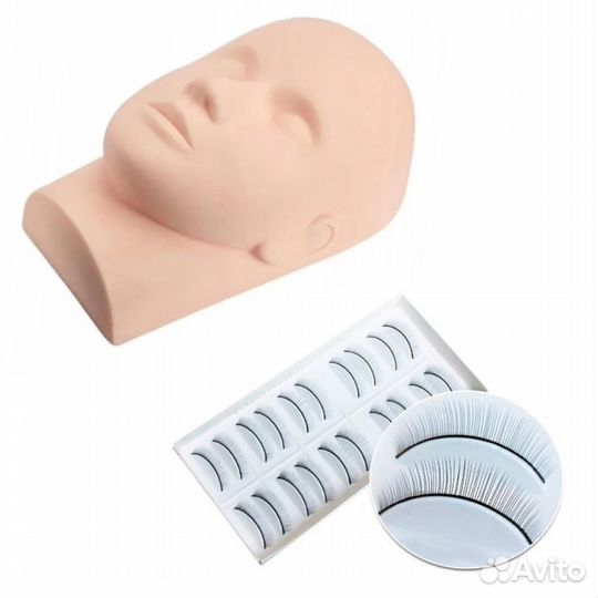 Манекен для наращивания ресниц