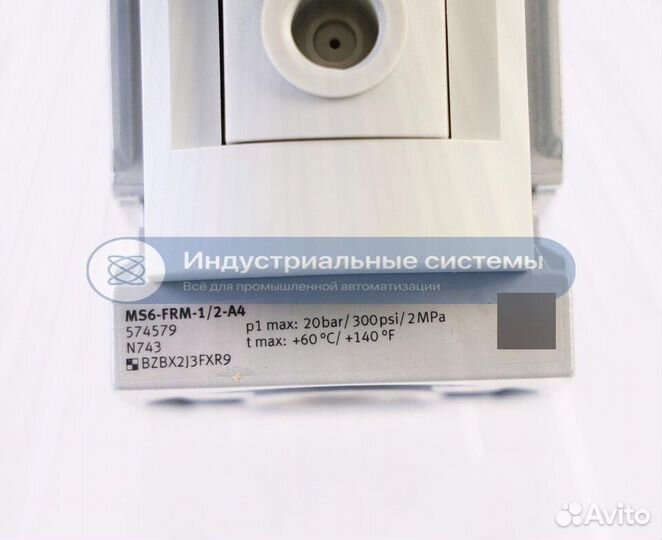 Возд. рег. festo 574579 MS6-FRM-1/2-A4