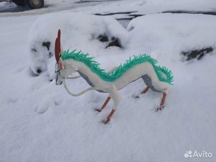 Дракон Хаку из полимерной глины