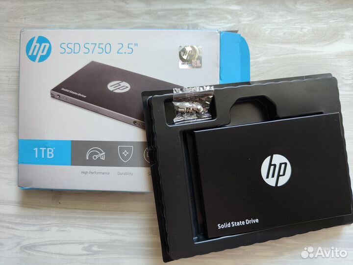 SSD диск HP S750 1 тб