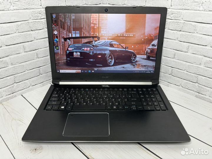 Игровой Acer i5-7300HQ/RAM 12/ GTX 1050/SSD+HDD