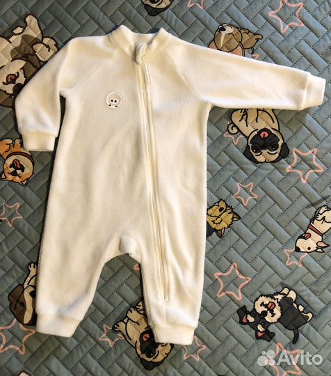 Флисовый комбинезон 68