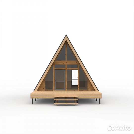 Каркасные дома А-фрейм