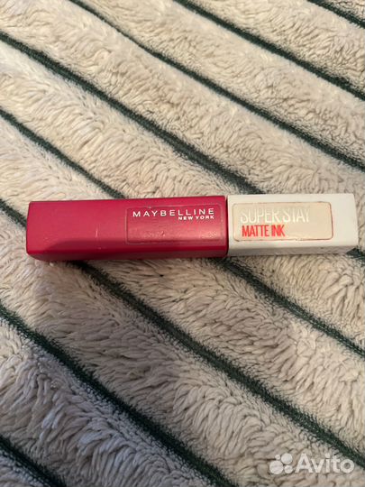 Maybelline super stay помада