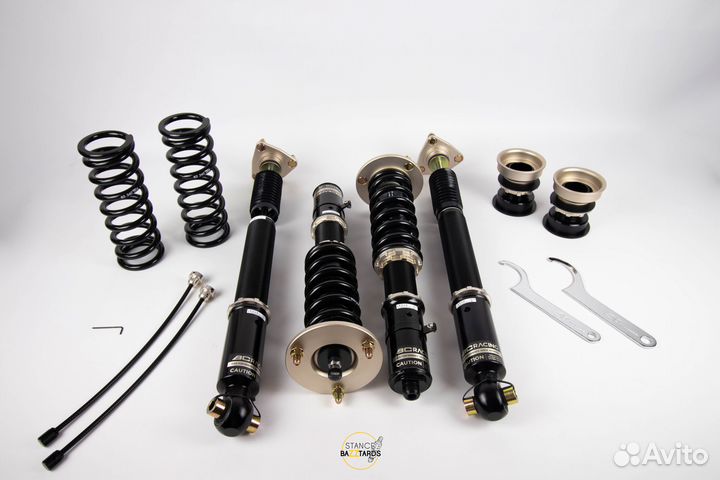 Винтовая подвеска BC Racing BR Renault Twingo 3 AH