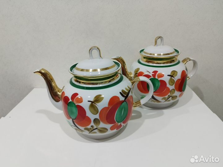 Фарфоровый чайник СССР 2 шт