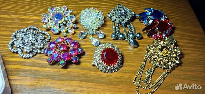 Винтажные броши СССР