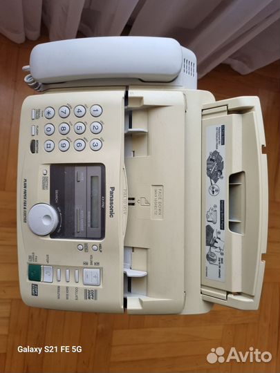 Телефон факс panasonic на обычной бумаге