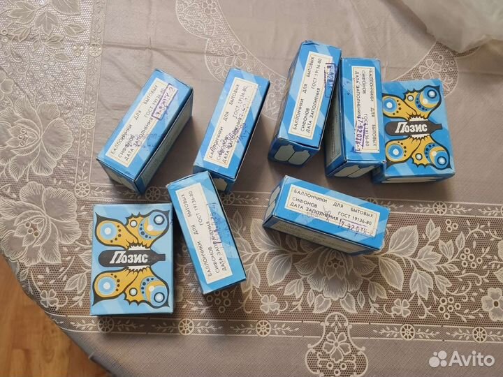 Батончики для бытовых сифонов