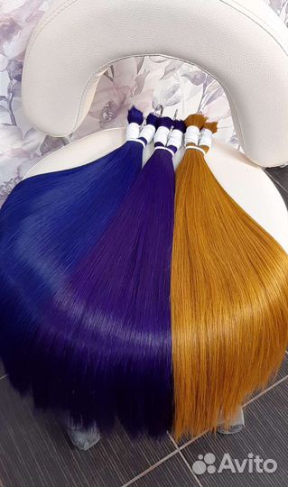 Волосы для наращивания 55 см