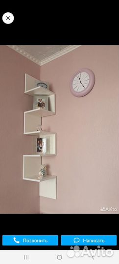 Полка настенная деревянная