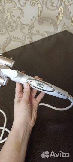 Плойка тройная для волос