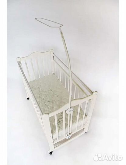 Балдахин с держателем для детской кроватки