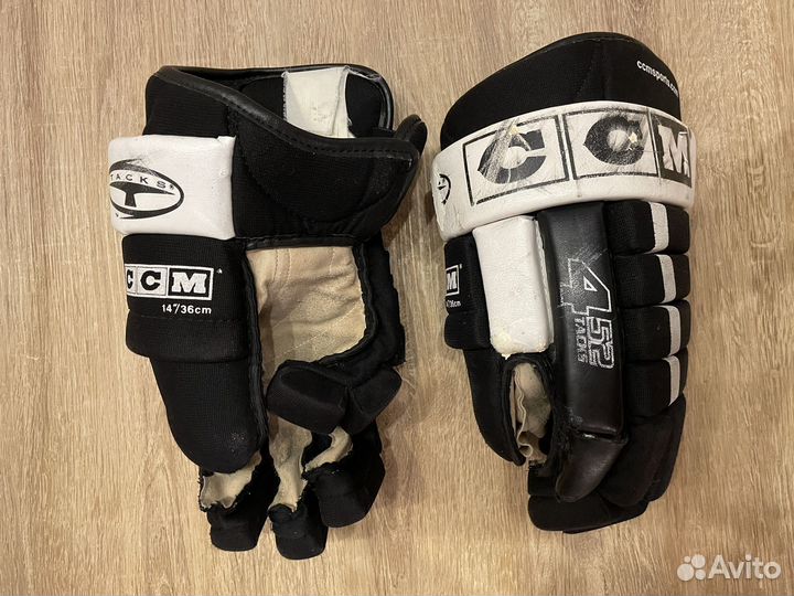 Краги хоккейные ccm 14