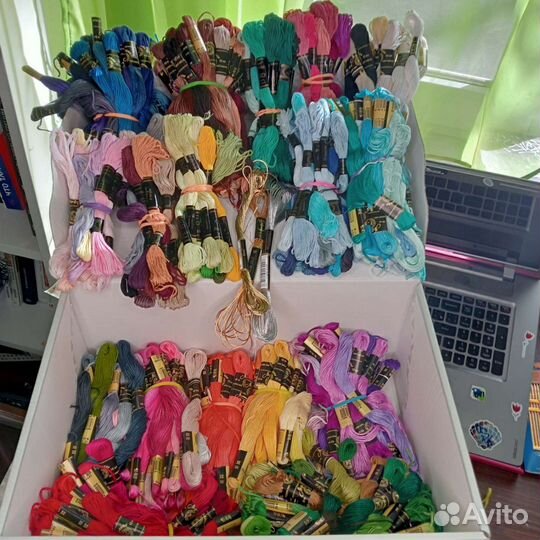 Набор ниток мулине 400шт