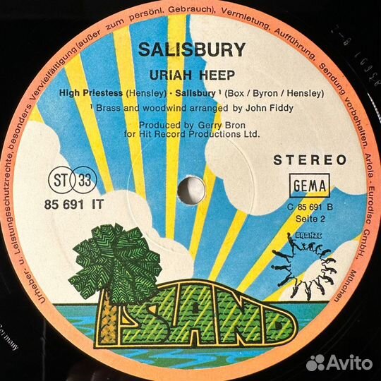 Uriah Heep – Salisbury (Германия 1971г.)