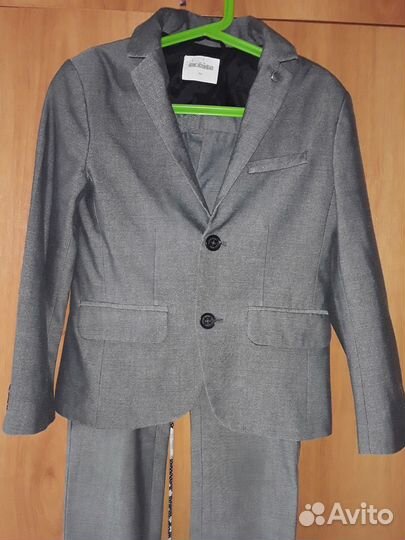 Школьная форма серая для мальчика 128 134
