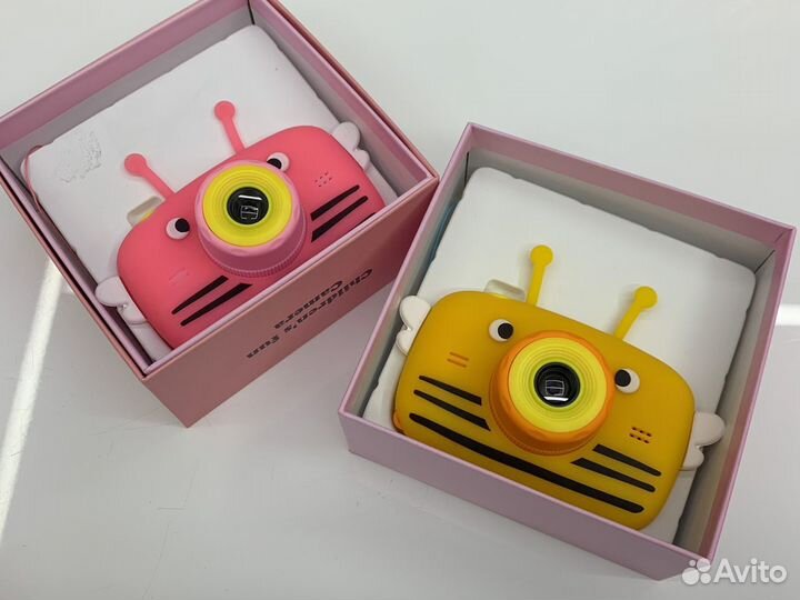 Детский фотоаппарат пчелка children camera