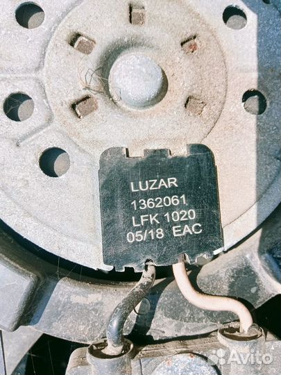 Вентилятор радиатора с диффузором форд фокус 2