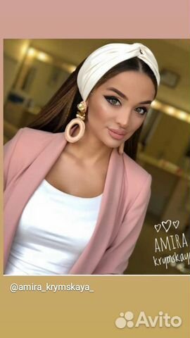 Повязка на голову женская, чалма