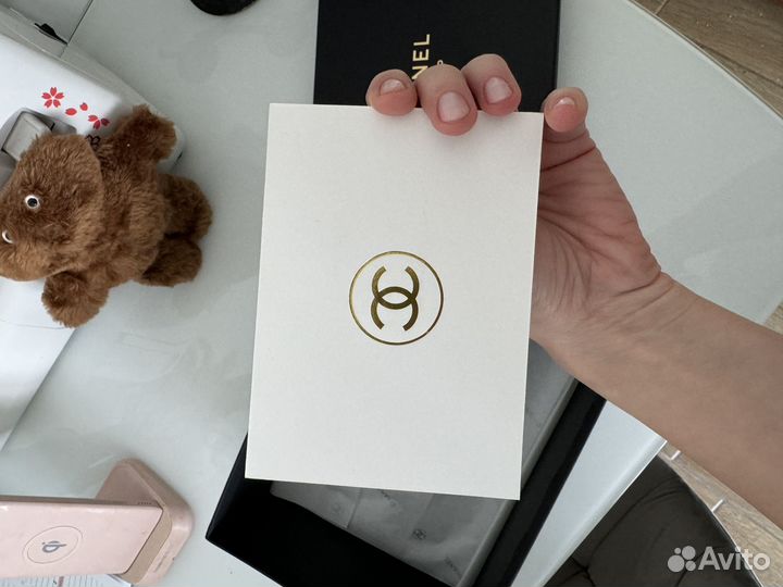 Chanel beauty коробка средняя новая шанель