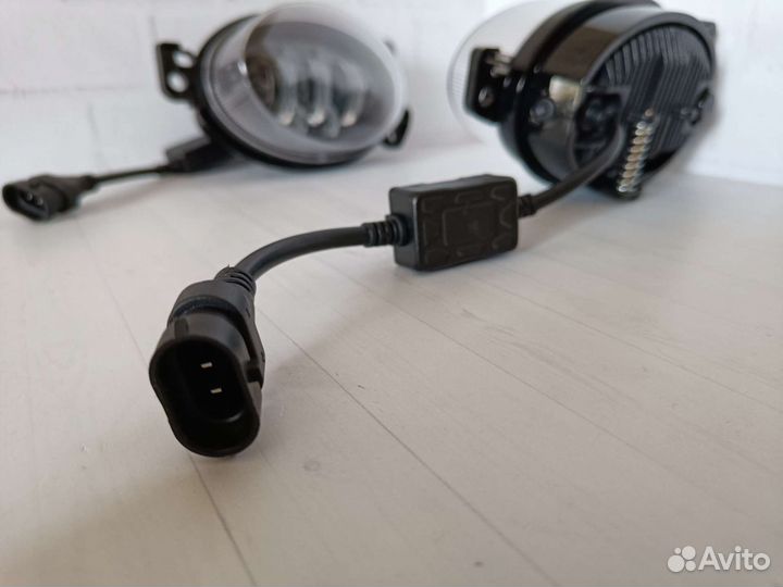 Мощные противотуманные фары на Мерседес 140Вт
