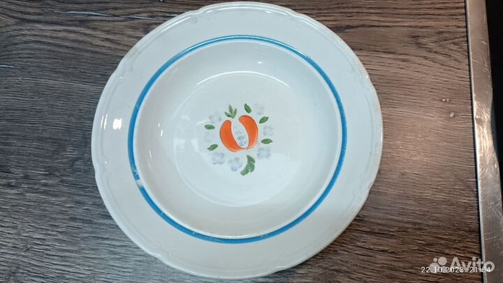 Тарелка зик конаково СССР