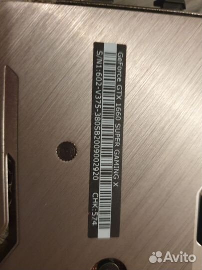 Видеокарта gtx 1660 super 6gb