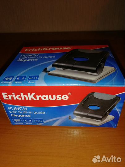 Дырокол erich krause «Elegance»