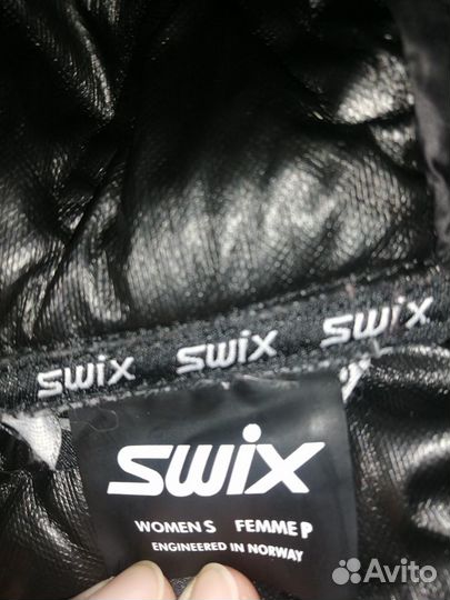 Пуховик женский swix