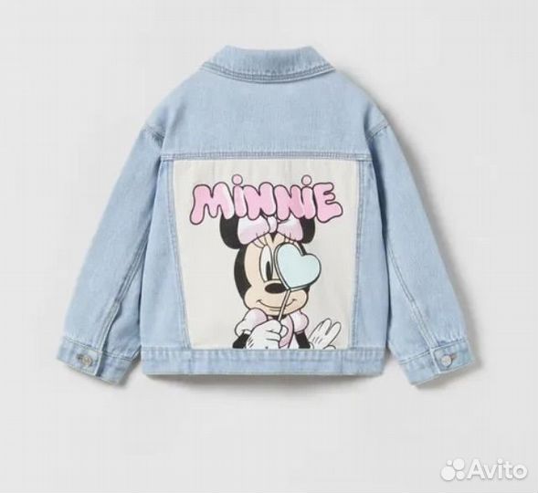 Джинсовая куртка zara 92