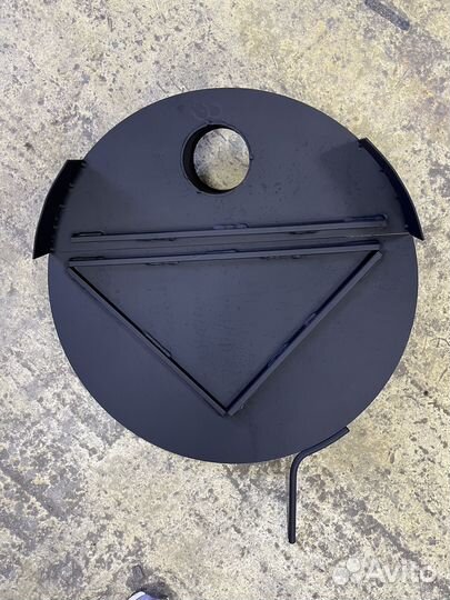 Крышка на бочку для сжигания мусора