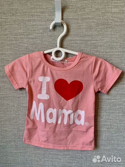 Футболки для девочки 92