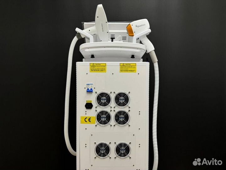 Диодный лазер для эпиляции Soprano 1600 ватт с 2 манипулами для удаления волос, тату и татуажа Обуче