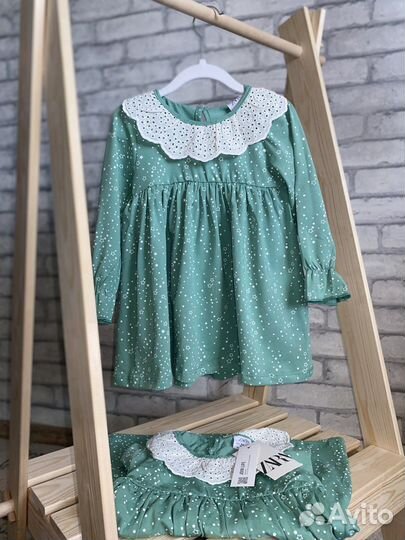Платья для девочек zara Турция 92, 98 и 104 размер