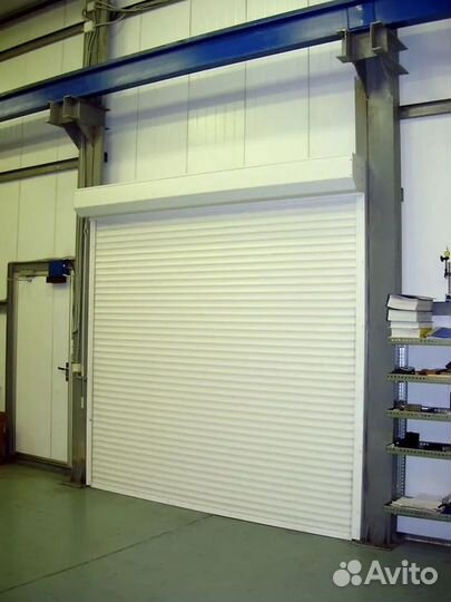 Роллетные ворота с электроприводом