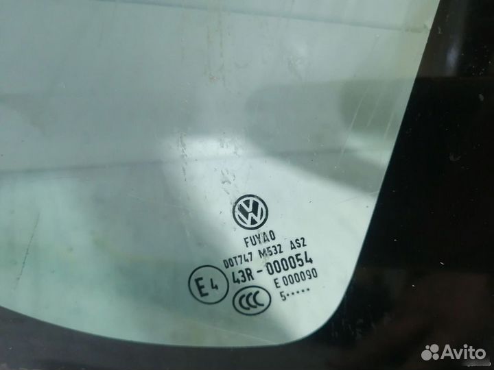 Стекло глухое заднее Volkswagen Polo 1.6 2015-2020