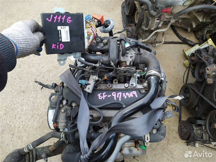 Двигатель Daihatsu Terios Kid J111G EF-DEM