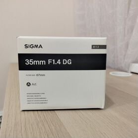 Новая Sigma 35mm f/1.4 DG HSM Art for Canon