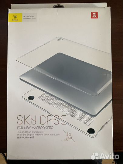 Чехол-накладка Macbook Pro 15' Touch Bar