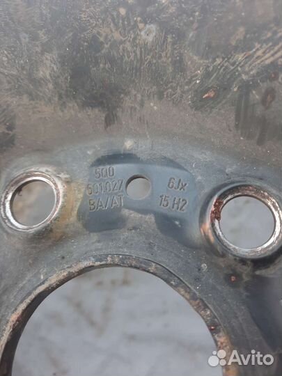 Диски штампованные r15 VAG (оригинал)